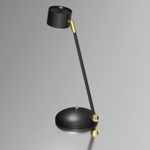 Table lamp ARENA BLACK/GOLD 1xGX53