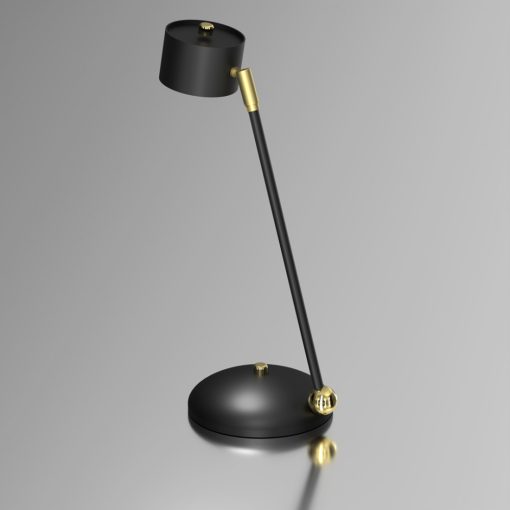 Table lamp ARENA BLACK/GOLD 1xGX53