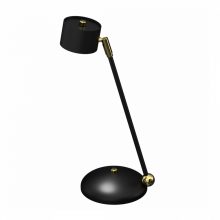 Table lamp ARENA BLACK/GOLD 1xGX53