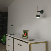 Wall lamp ARENA GREEN/GOLD 1xGX53