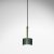 Pendant lamp ARENA GREEN/GOLD 1xGX53