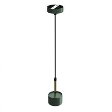 Pendant lamp ARENA GREEN/GOLD 1xGX53