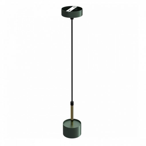 Pendant lamp ARENA GREEN/GOLD 1xGX53