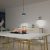 Pendant lamp ARENA BLUE/GOLD 1xGX53