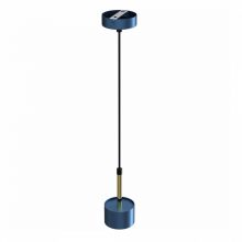 Pendant lamp ARENA BLUE/GOLD 1xGX53