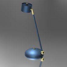 Table lamp ARENA BLUE/GOLD 1xGX53