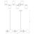 Pendant lamp POP 6xE14
