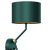 Wall lamp VERDE GREEN + 1x mini GU10