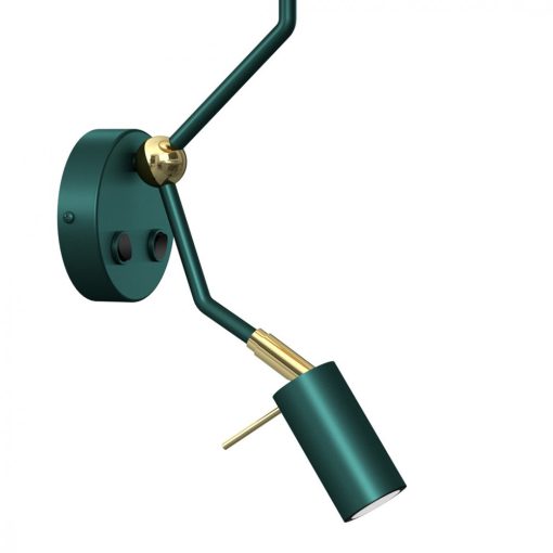 Wall lamp VERDE GREEN + 1x mini GU10