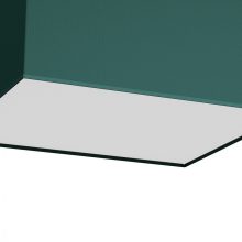 Ceiling  lamp VERDE GREEN kwadrat 3xE27 50cm