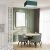 Ceiling  lamp VERDE GREEN kwadrat 3xE27 50cm