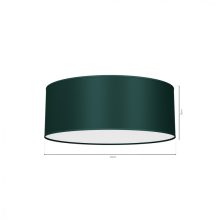 Ceiling  lamp VERDE GREEN 2xE27 Ø40cm