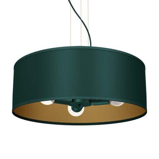 Pendant lamp VERDE GREEN 3xE27