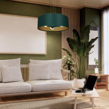 Pendant lamp VERDE GREEN 3xE27