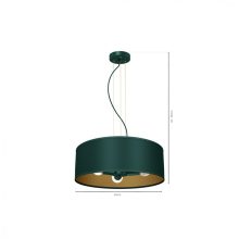 Pendant lamp VERDE GREEN 3xE27