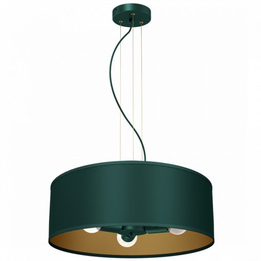 Pendant lamp VERDE GREEN 3xE27