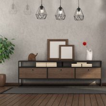 Pendant lamp ACERO 3xE27