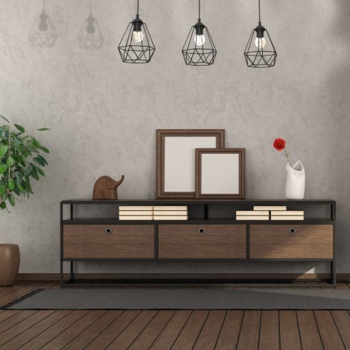 Pendant lamp ACERO 3xE27