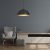 Pendant lamp BETA BLACK/GOLD 1xE27 35cm