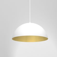 Pendant lamp BETA WHITE/GOLD 1xE27 35cm