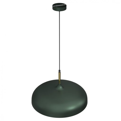 Pendant lamp LINCOLN GREEN/GOLD 1xE27 45cm