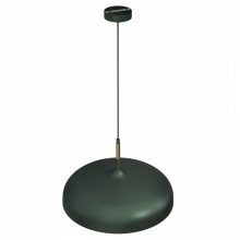 Pendant lamp LINCOLN GREEN/GOLD 1xE27 45cm