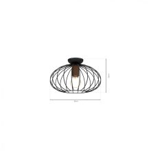 Ceiling  lamp MERIDIANO 1xE27