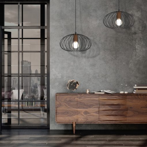 Pendant lamp MERIDIANO 1xE27