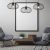 Pendant lamp MERIDIANO 3xE27