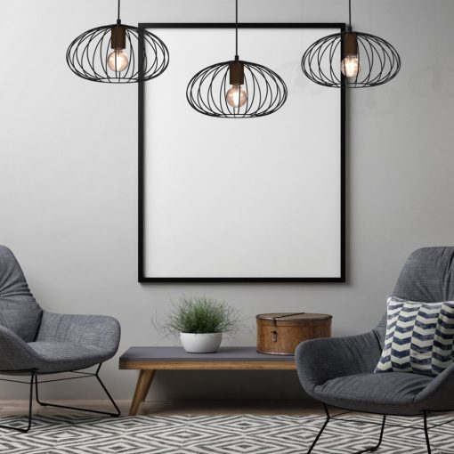 Pendant lamp MERIDIANO 3xE27