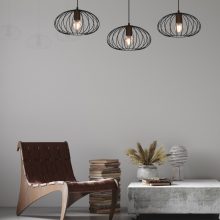 Pendant lamp MERIDIANO 3xE27