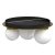 Ceiling  lamp PLATO 2xE14 + 1xE27