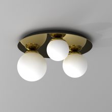 Ceiling  lamp PLATO 2xE14 + 1xE27