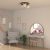 Ceiling  lamp PLATO 2xE14 + 1xE27