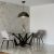 Pendant lamp BETA BLACK/GOLD 1xE27 45cm
