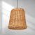 Pendant lamp VIMINI NATURAL WOOD 1xE27