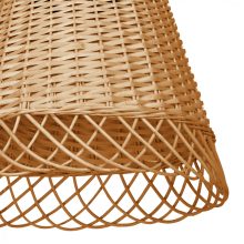Pendant lamp VIMINI NATURAL WOOD 1xE27