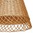 Pendant lamp VIMINI NATURAL WOOD 1xE27