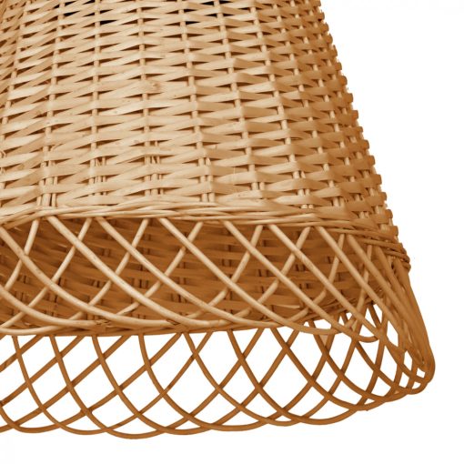 Pendant lamp VIMINI NATURAL WOOD 1xE27