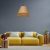 Pendant lamp VIMINI NATURAL WOOD 1xE27
