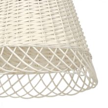 Pendant lamp VIMINI WHITE 1xE27