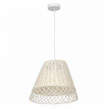 Pendant lamp VIMINI WHITE 1xE27