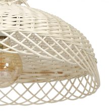 Pendant lamp VIMINI WHITE 1xE27