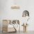 Pendant lamp VIMINI WHITE 1xE27