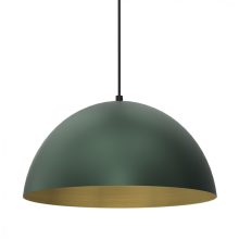 Pendant lamp BETA GREEN/GOLD 1xE27 35cm