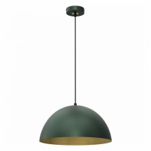 Pendant lamp BETA GREEN/GOLD 1xE27 35cm