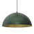 Pendant lamp BETA GREEN/GOLD 1xE27 45cm
