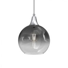 Pendant lamp MONTE SILVER fi 200 1xE27