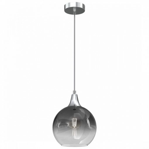 Pendant lamp MONTE SILVER fi 200 1xE27