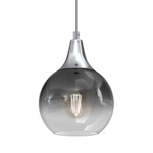 Pendant lamp MONTE SILVER fi 150 1xE27